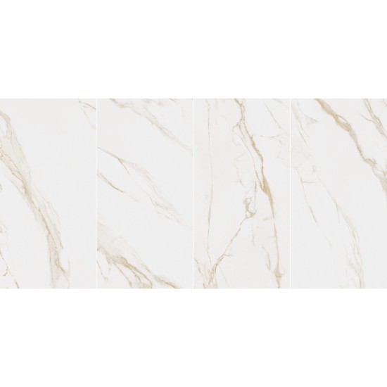Diamante Calacatta Gold 60x120 Lucido - Pavimento Effetto Marmo
