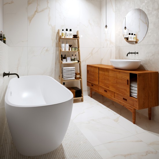 I Marmi Calacatta Oro 60x60 Matt - Pavimento Effetto Marmo